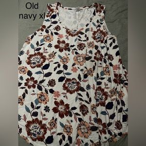 Old navy Luxe XL floral tank